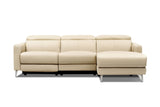 Andria Leather Reclining Sectional Sofa