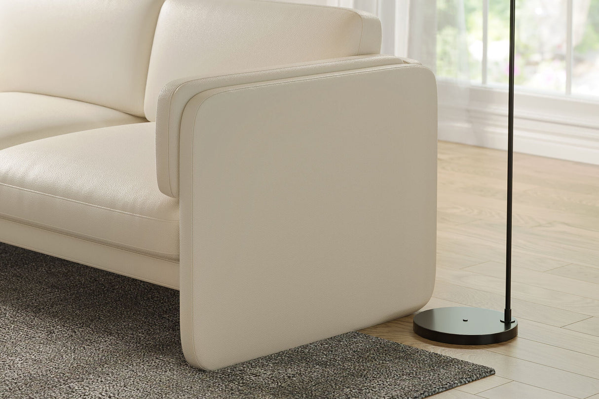 Annalise Leather Sectional Sofa