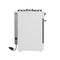FORNO Espresso Leonardo 30" 5 cu. ft. Gas Range in White with Silver Handles, FFSGS1116-30WHT