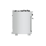 FORNO Capriasca 36" 5.36 cu. ft. Gas Range with 6 Italian Burners in Stainless Steel, FFSGS6260-36