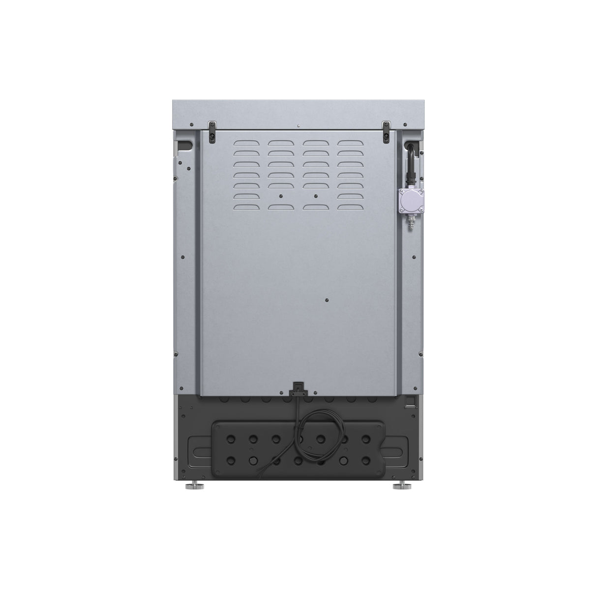 FORNO Breno 24" 2.3 cu. ft. Freestanding Gas Range with 4 Sealed Burners in Stainless Steel, FFSGS6272-24