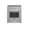 FORNO Giovanni 30" 4.32 cu. ft. Gas Range with 5 Sealed Burners, Air Fry Basket, Wok Support and Griddle, FFSGS6274-30