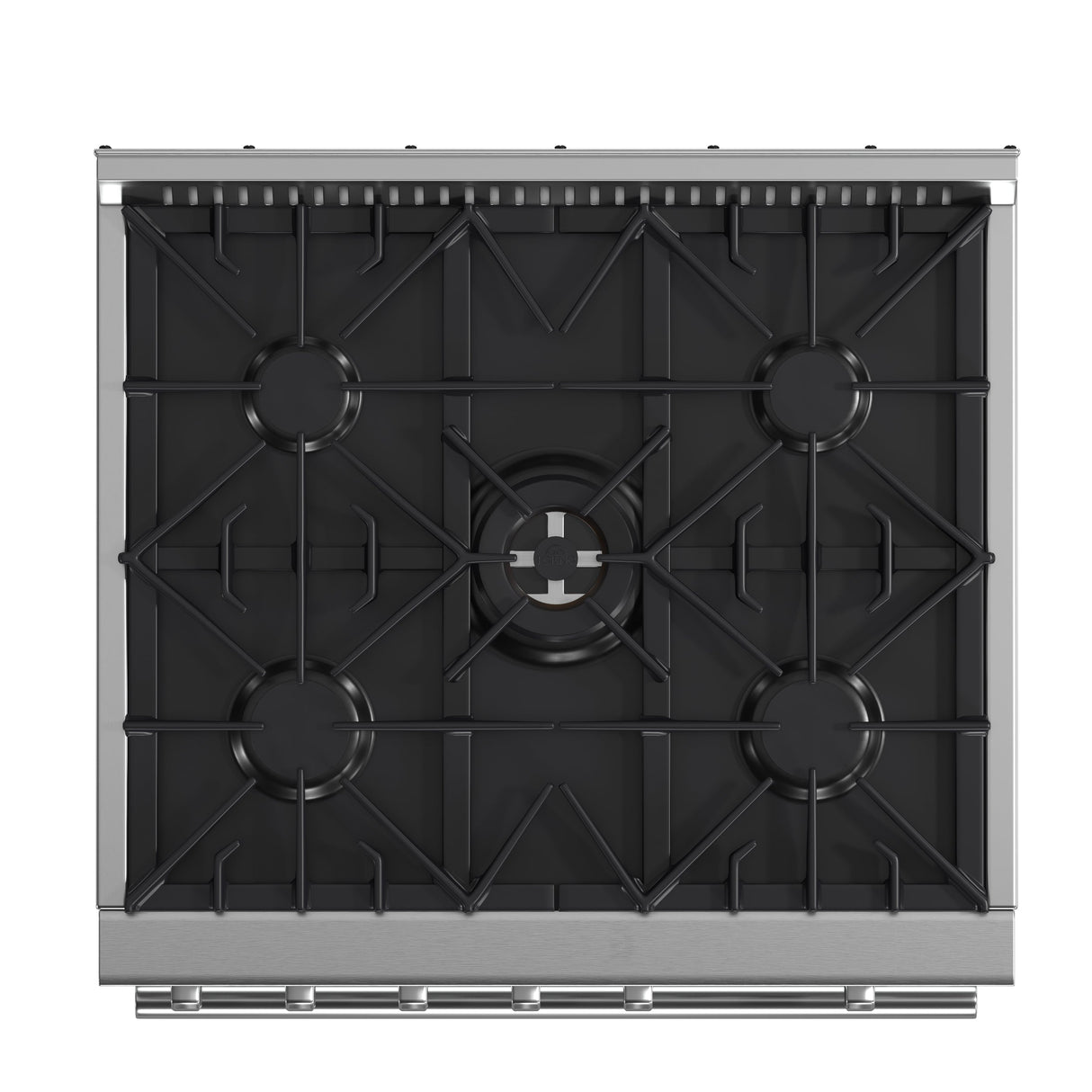 FORNO Giovanni 30" 4.32 cu. ft. Gas Range with 5 Sealed Burners, Air Fry Basket, Wok Support and Griddle, FFSGS6274-30