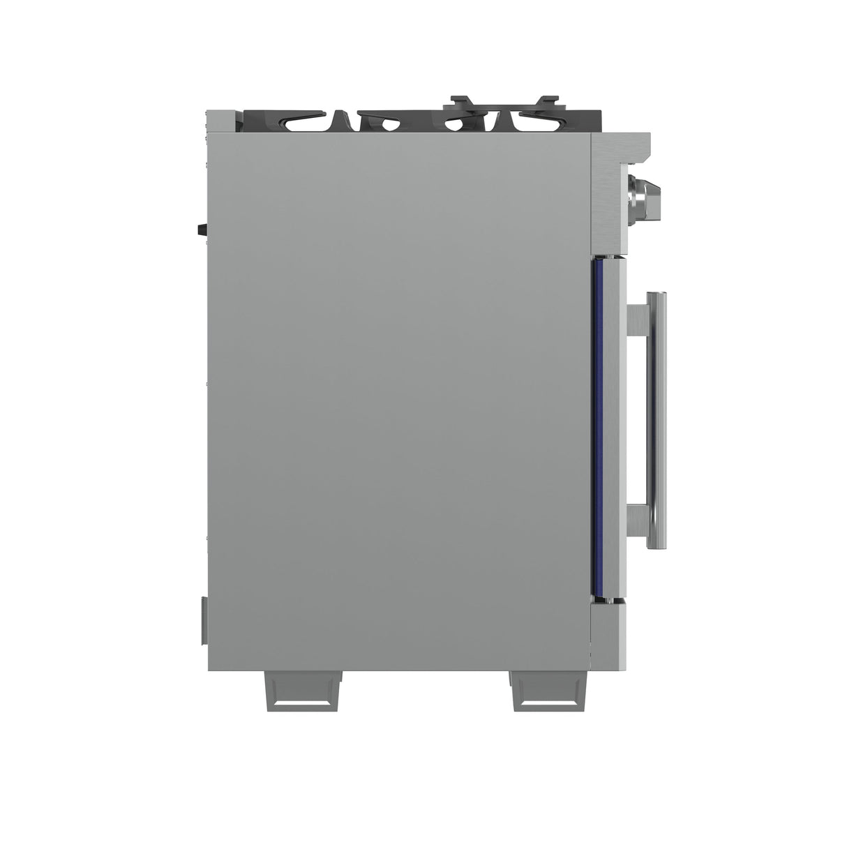 FORNO Capriasca 30" 4.32 cu. ft. Professional Gas Range with French Door and 5 Sealed Burners, FFSGS6460-30