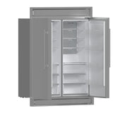 FORNO Maderno 60" 27.2 cu.ft. Convertible Refrigerator and Freezer with Modern Trim Kit, FFFFD1722-60S