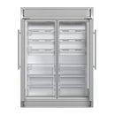 FORNO Maderno 60" 27.2 cu.ft. Convertible Refrigerator and Freezer with Modern Trim Kit, FFFFD1722-60S