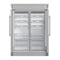 FORNO Maderno 60" 27.2 cu.ft. Convertible Refrigerator and Freezer with Modern Trim Kit, FFFFD1722-60S
