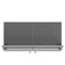 FORNO Maderno 60" 27.2 cu.ft. Convertible Refrigerator and Freezer with Modern Trim Kit, FFFFD1722-60S