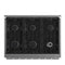 FORNO Galiano 36" 5.36 cu. ft. Gas Range with 6 Italian Burners in Stainless Steel, FFSGS6244-36