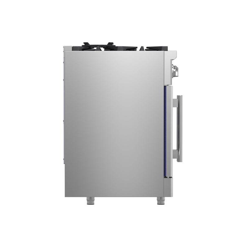 FORNO Massimo 30″ 4.32 cu. ft. Freestanding French Door Gas Range with 5 Burners, FFSGS6439-30
