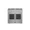 FORNO Galiano 36" 5.36 cu. ft. Freestanding Gas Range with French Door and 6 Burners, FFSGS6444-36
