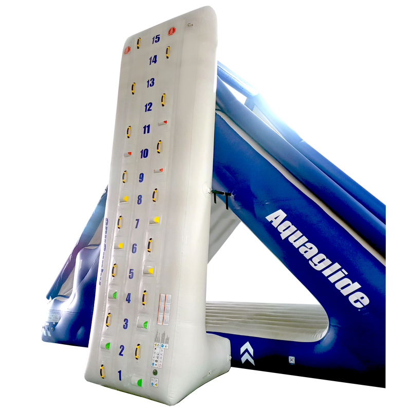 Aqauglide Escalade Summit Climbing Wall, 16' Height, Advanced Climbing Feature