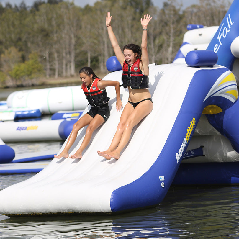 Aquaglide Freefall 6' Water Bouncer Climbing Slide