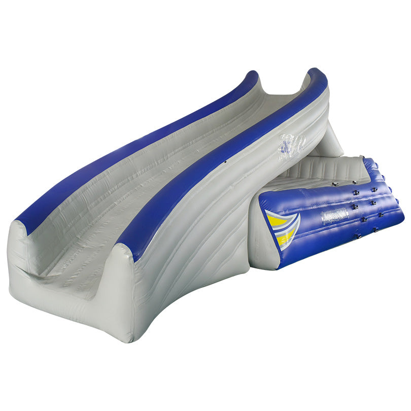 Aquaglide Loki Corner, Dual Entry Luge Slide, Multi-Climb & Cave Feature