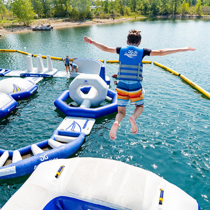 Aquaglide Thor Inflatable Aquapark Jump Station