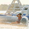 Aquaglide C-Shaped Floating Lounge