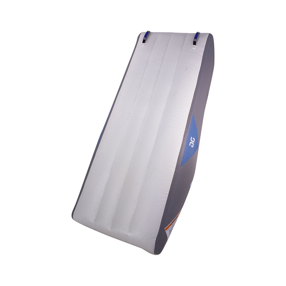 Aquaglide Ricochet 16' Bouncer Aquapark with Slide, Log, and C-Deck