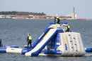 Aqauaglide King of The Mountain Inflatable Wall/slide Combo (Complete Set)