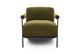 Arianna Parisianne Velour Accent Chair