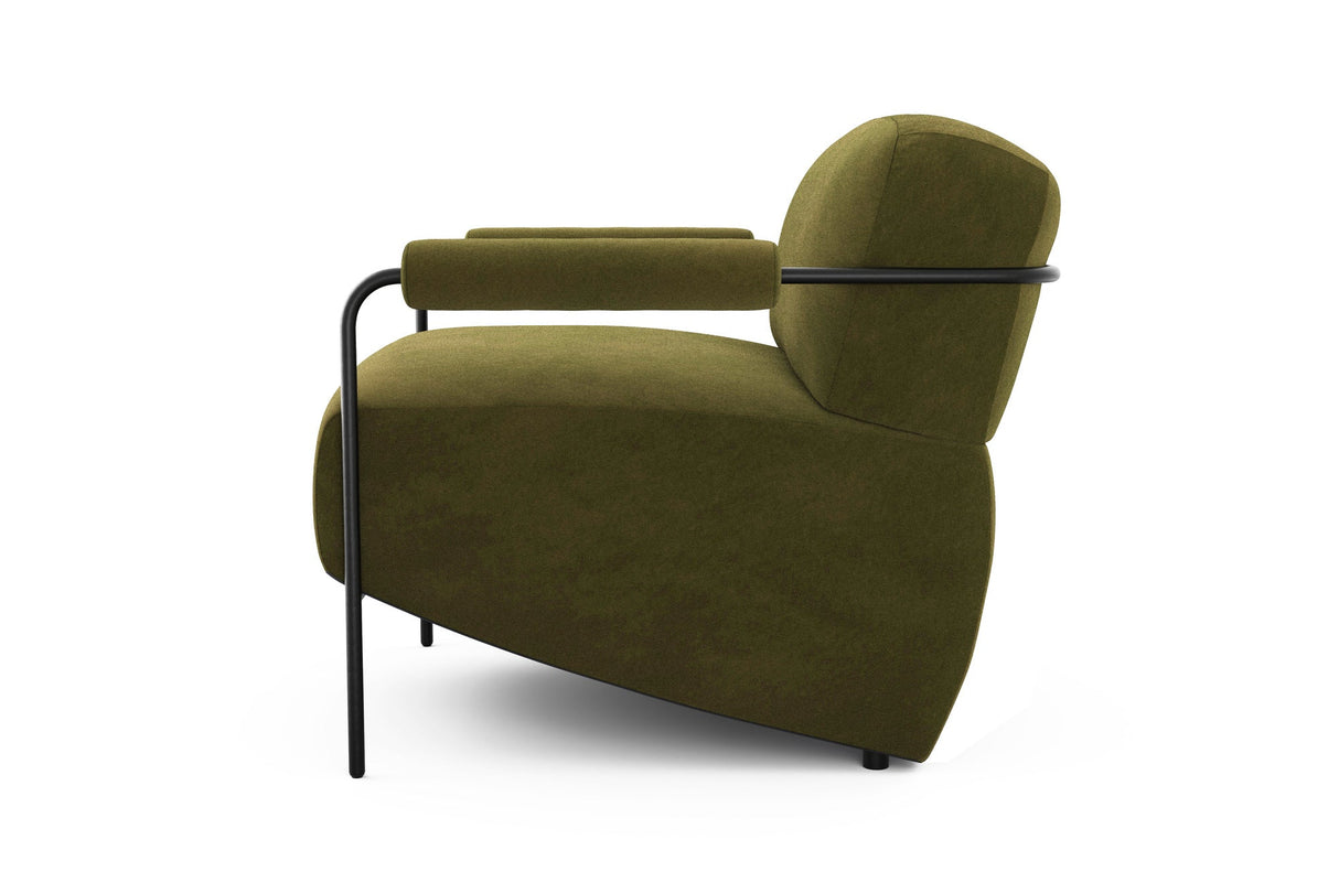 Arianna Parisianne Velour Accent Chair