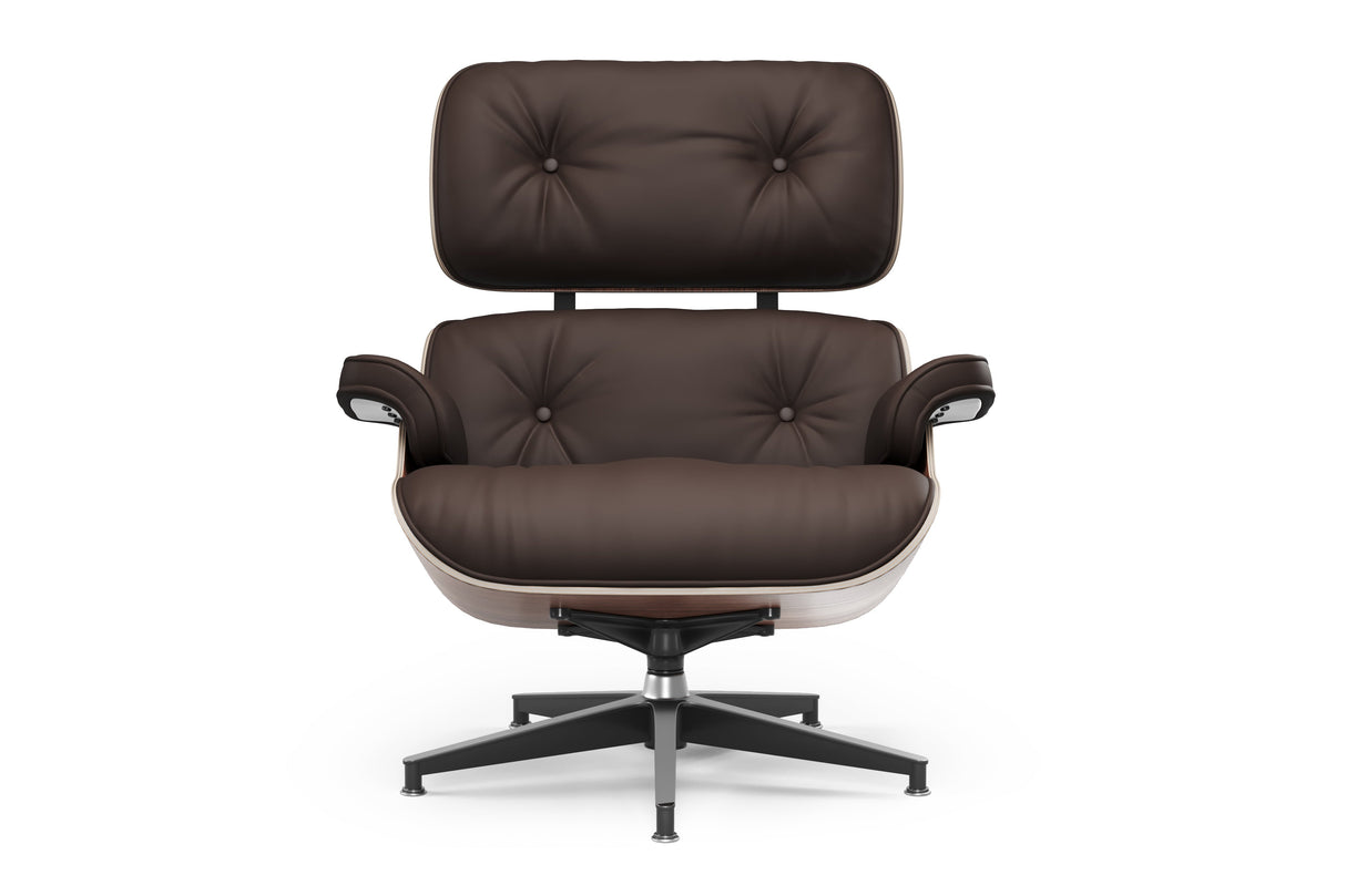 Armoni Leather Chair & Ottoman