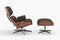 Valencia Armoni Top Grain Leather Lounge Chair & Ottoman, Dark Chocolate