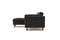 Valencia Artisan Top Grain Leather Three Seats with Left Chaise Sofa, Black