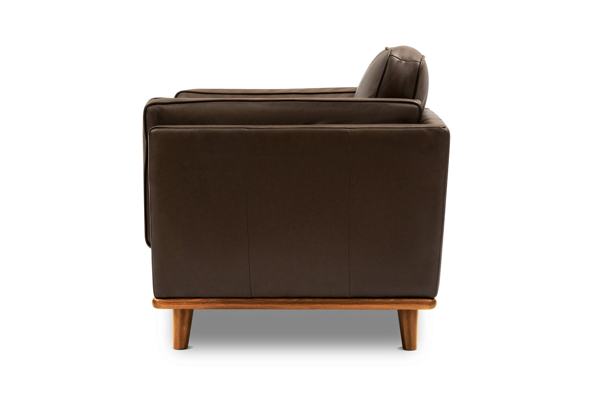 Artisan Leather Accent Chair