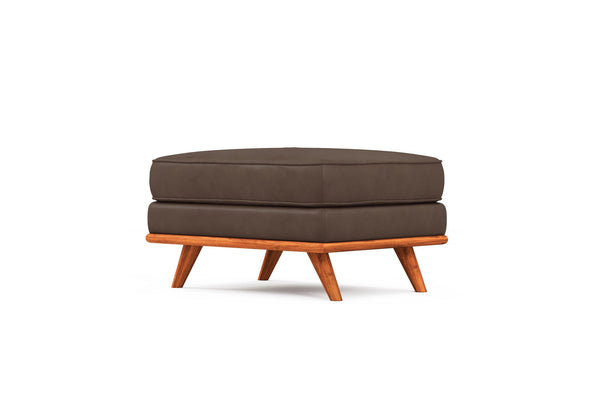 Artisan Leather Ottoman