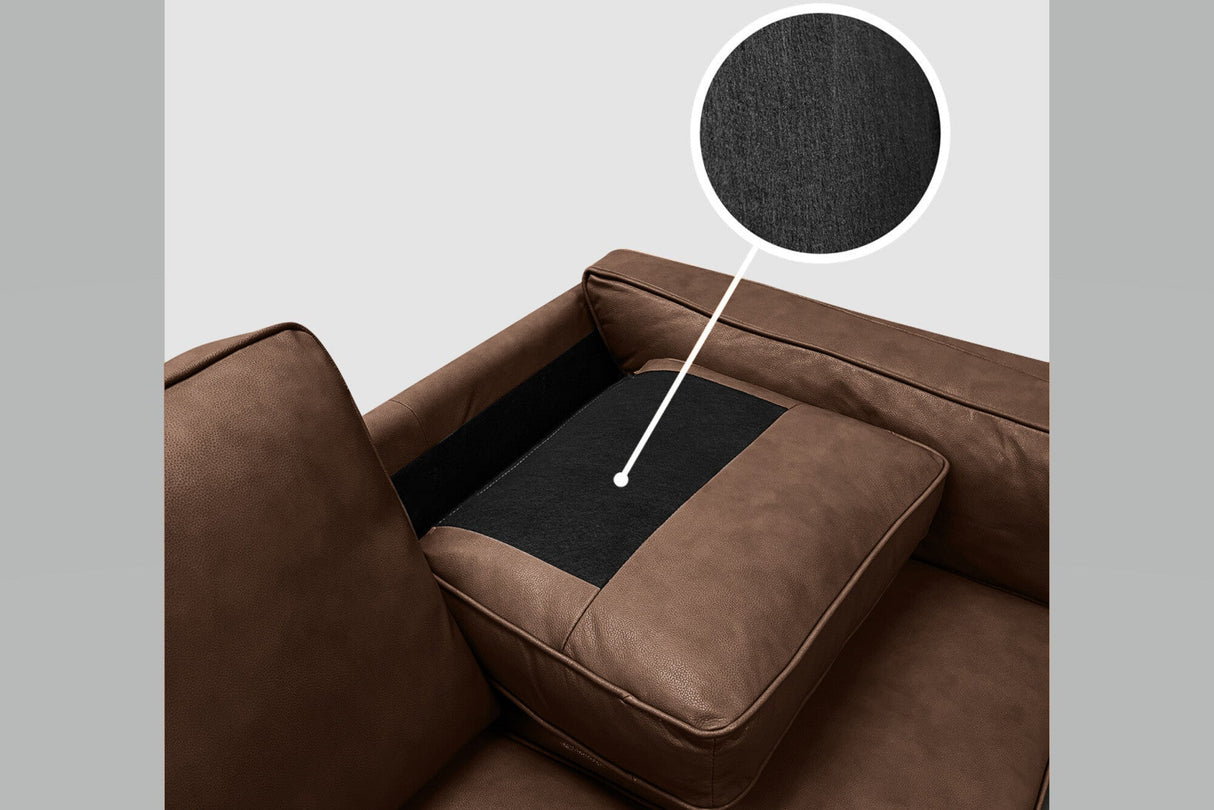 Artisan Leather Corner Sectional Sofa