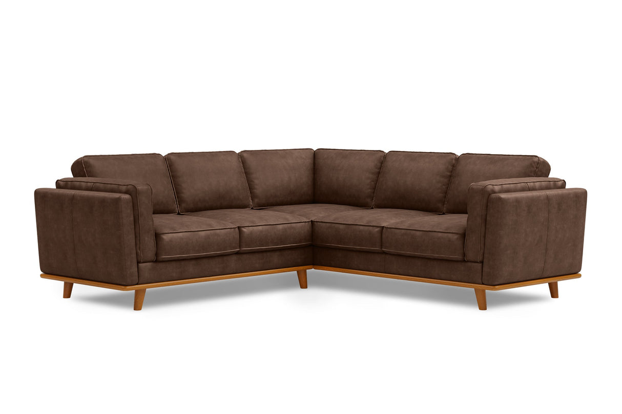 Artisan Leather Corner Sectional Sofa