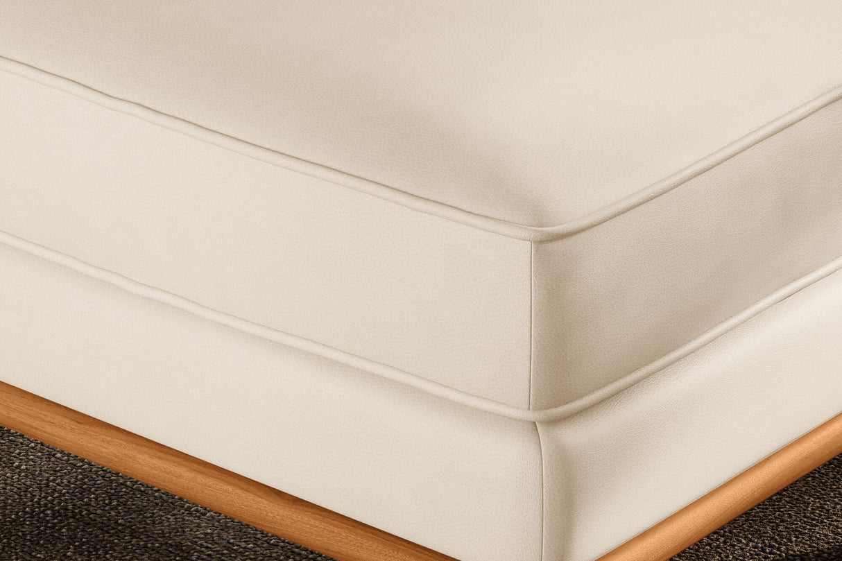 Artisan Leather Ottoman
