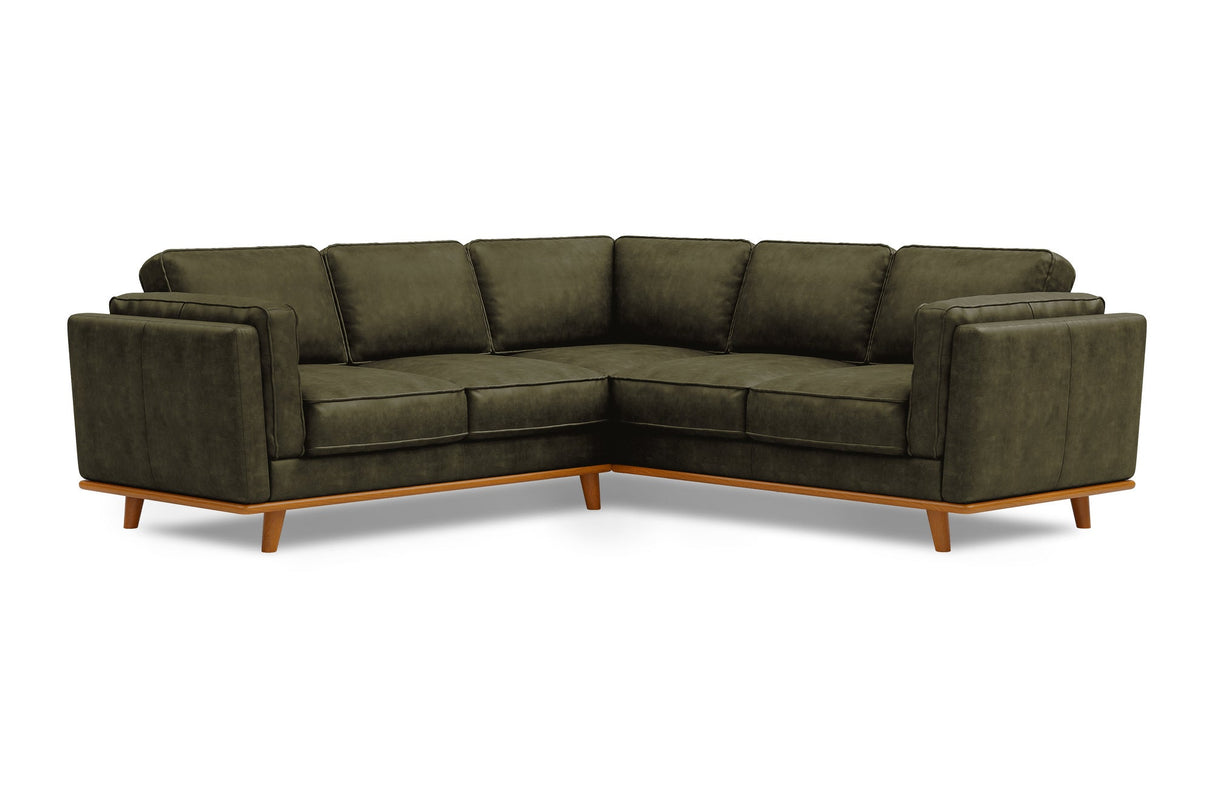 Artisan Leather Corner Sectional Sofa