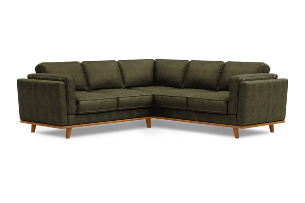 Artisan Leather Corner Sectional Sofa