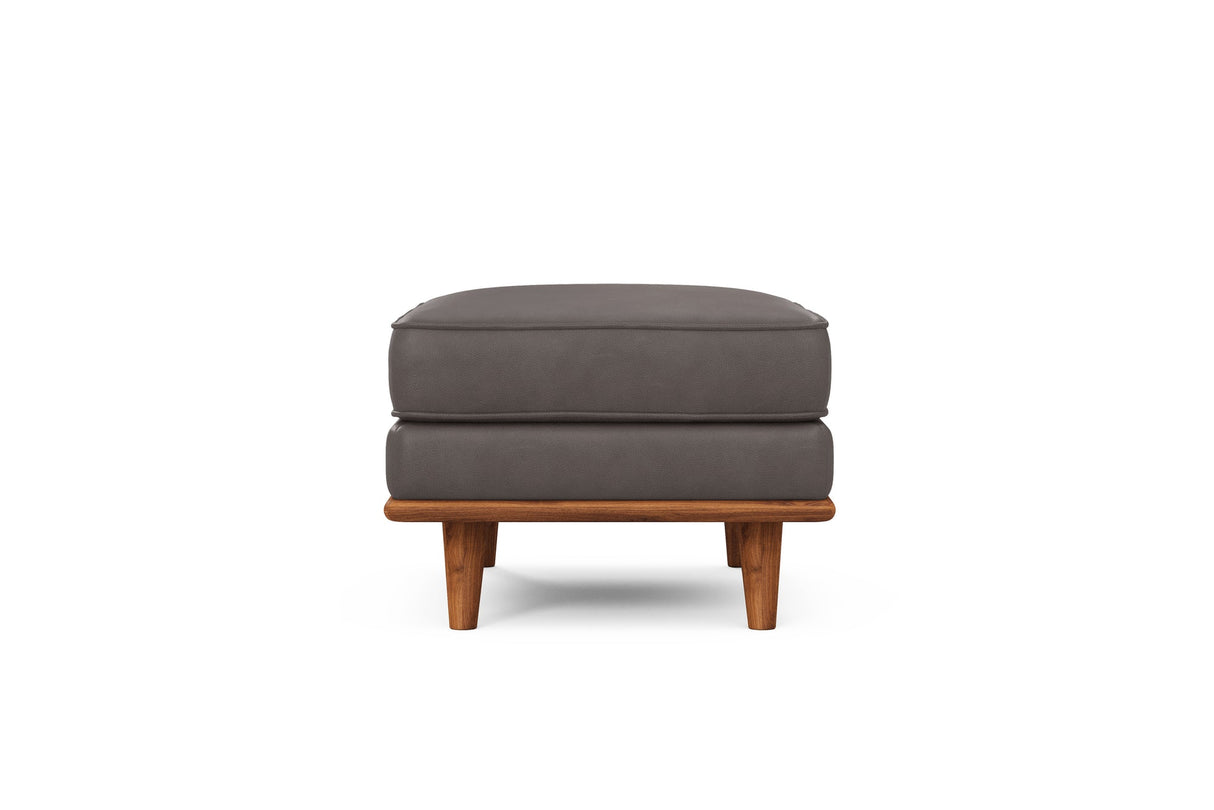 Artisan Leather Ottoman