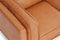 Valencia Artisan Top Grain Leather Accent Chair, Cognac