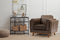 Valencia Artisan Top Grain Leather Accent Chair, Chocolate