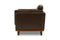 Valencia Artisan Top Grain Leather Accent Chair, Chocolate