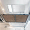 Close-up of the control panel and remote, highlighting the easy-to-use features for operating the Auxx Attic Lift