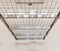 Detailed view of the platform's sturdy C-channel frame and welded wire mesh, emphasizing its heavy-duty construction
