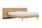 Valencia Ava Wood Platform King Bed, White Oak
