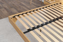 Valencia Ava Wood Platform Queen Bed, White Oak