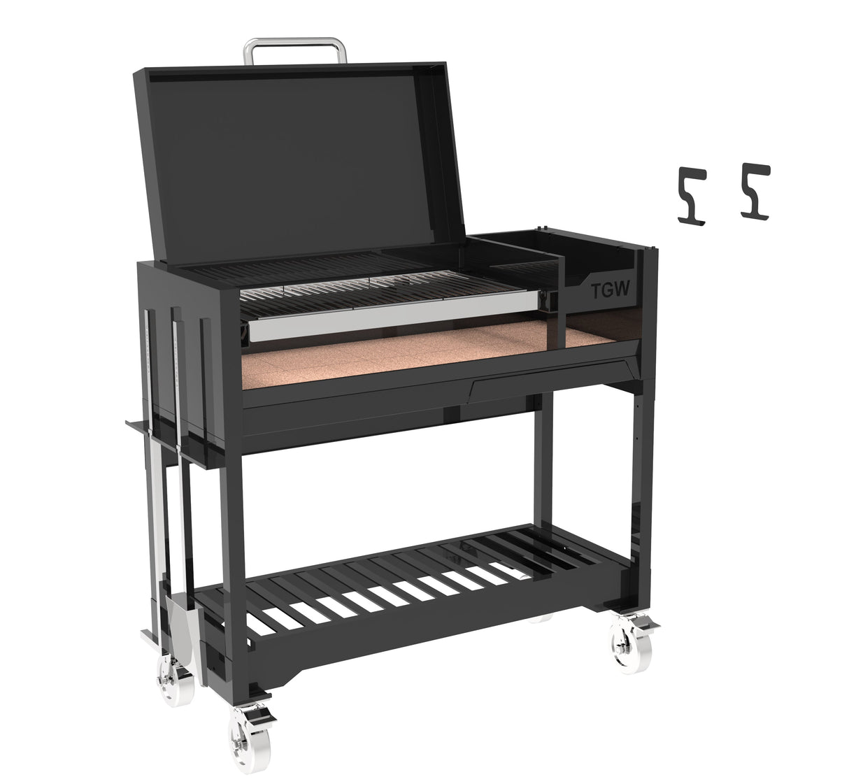 Tagwood BBQ Argentine  Wood Fire & Charcoal Gaucho Grill | BBQ18SI--