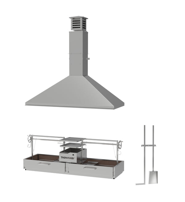 Tagwood BBQ Smoke Hood -- BBQ24SS