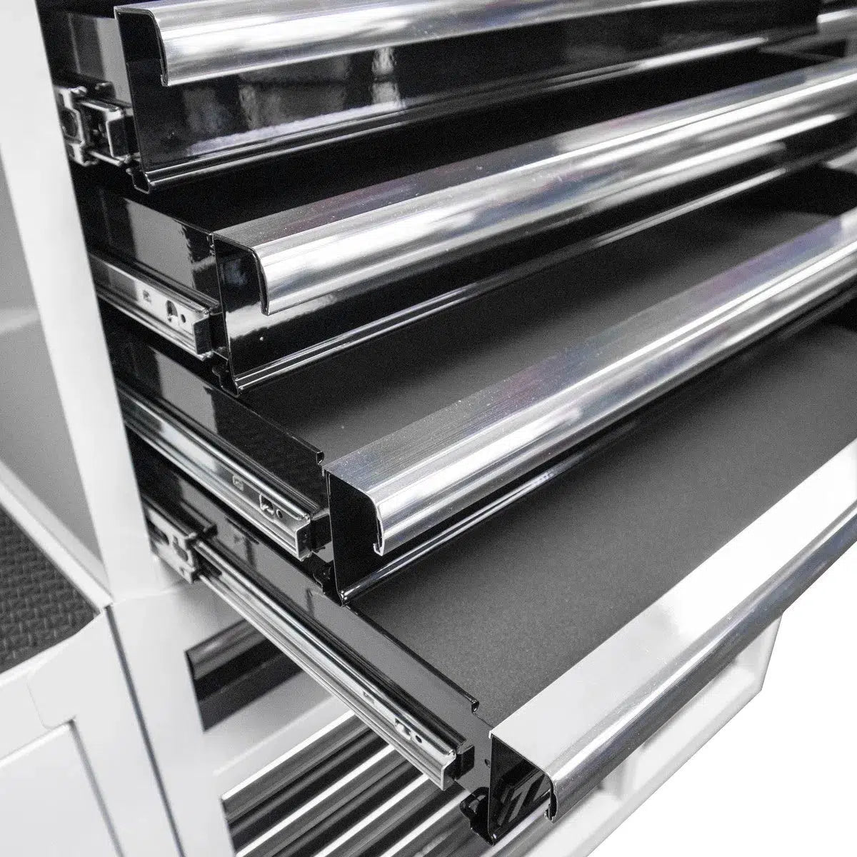 Tech Series | Loaded 41" 19-Drawer Rolling Tool Box | White