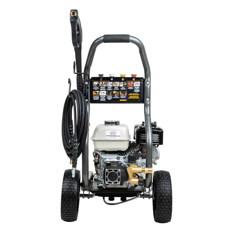 BE Power 3,200 PSI - 2.8 GPM Gas Pressure Washer with Honda GX200 Engine and AR Triplex Pump - BE3265HA