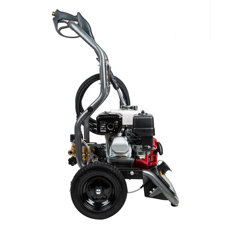 BE Power 3,200 PSI - 2.8 GPM Gas Pressure Washer with Honda GX200 Engine and AR Triplex Pump - BE3265HA