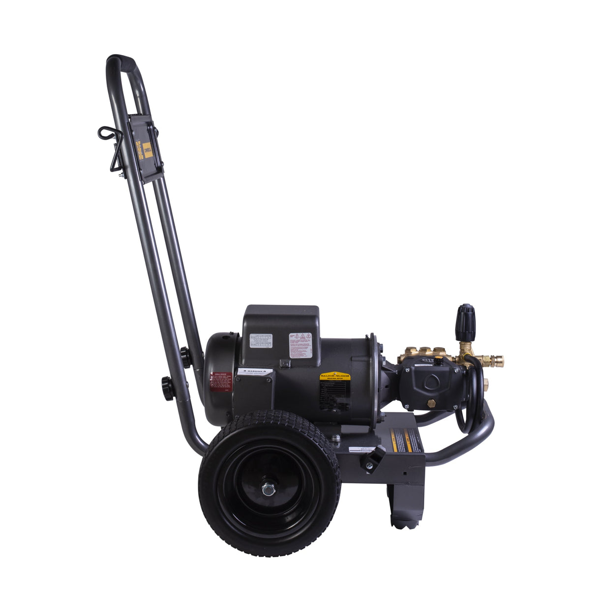 BE Power 2,000 PSI 3.5 GPM 5.0 HP Electric Pressure Washer with Baldor Motor and AR Triplex Pump - B205EA