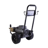 BE Power 2,000 PSI 3.5 GPM 5.0 HP Electric Pressure Washer with Baldor Motor and AR Triplex Pump - B205EA