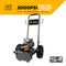 BE Power 2,000 PSI 3.5 GPM 5.0 HP Electric Pressure Washer with Baldor Motor and General Triplex Pump - B205EG